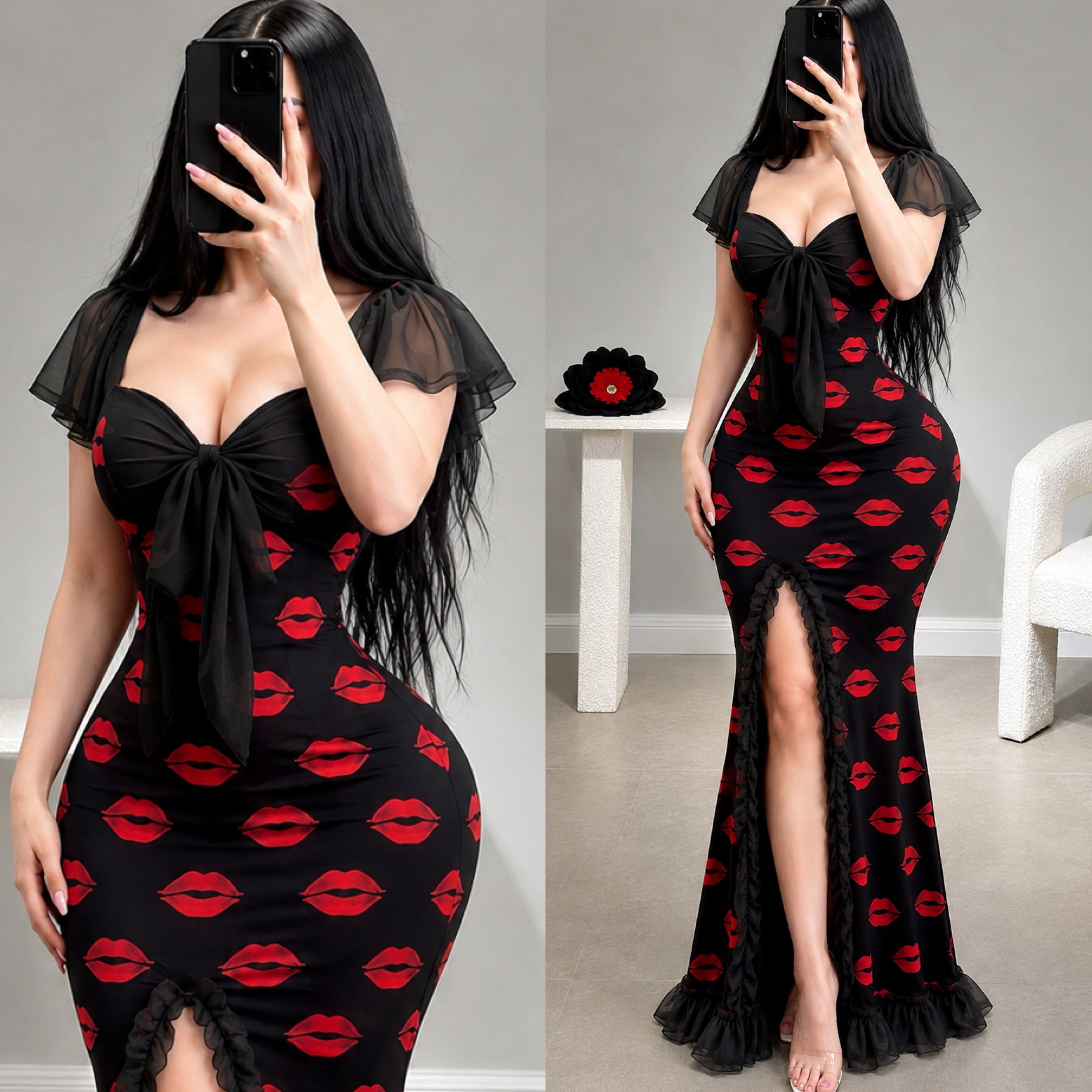 NO1272# Women soft fabric pajama set wholesale thumbnail 3