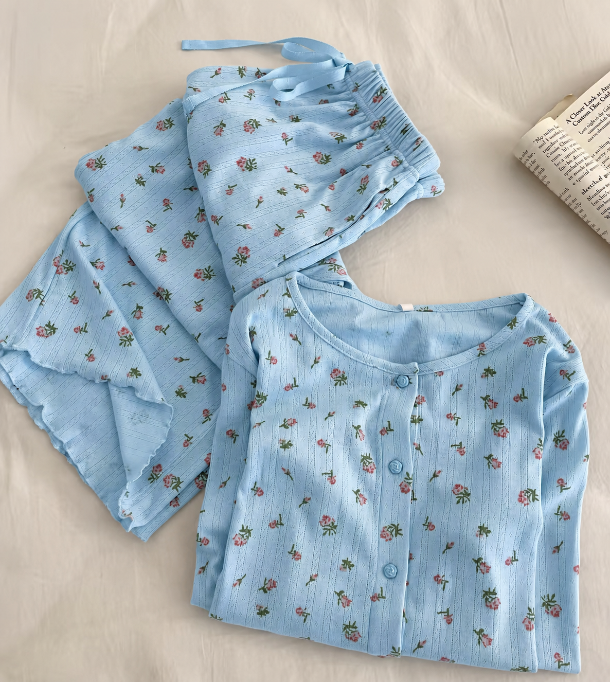 NO1279# Women multi-color pajama set wholesale thumbnail 2