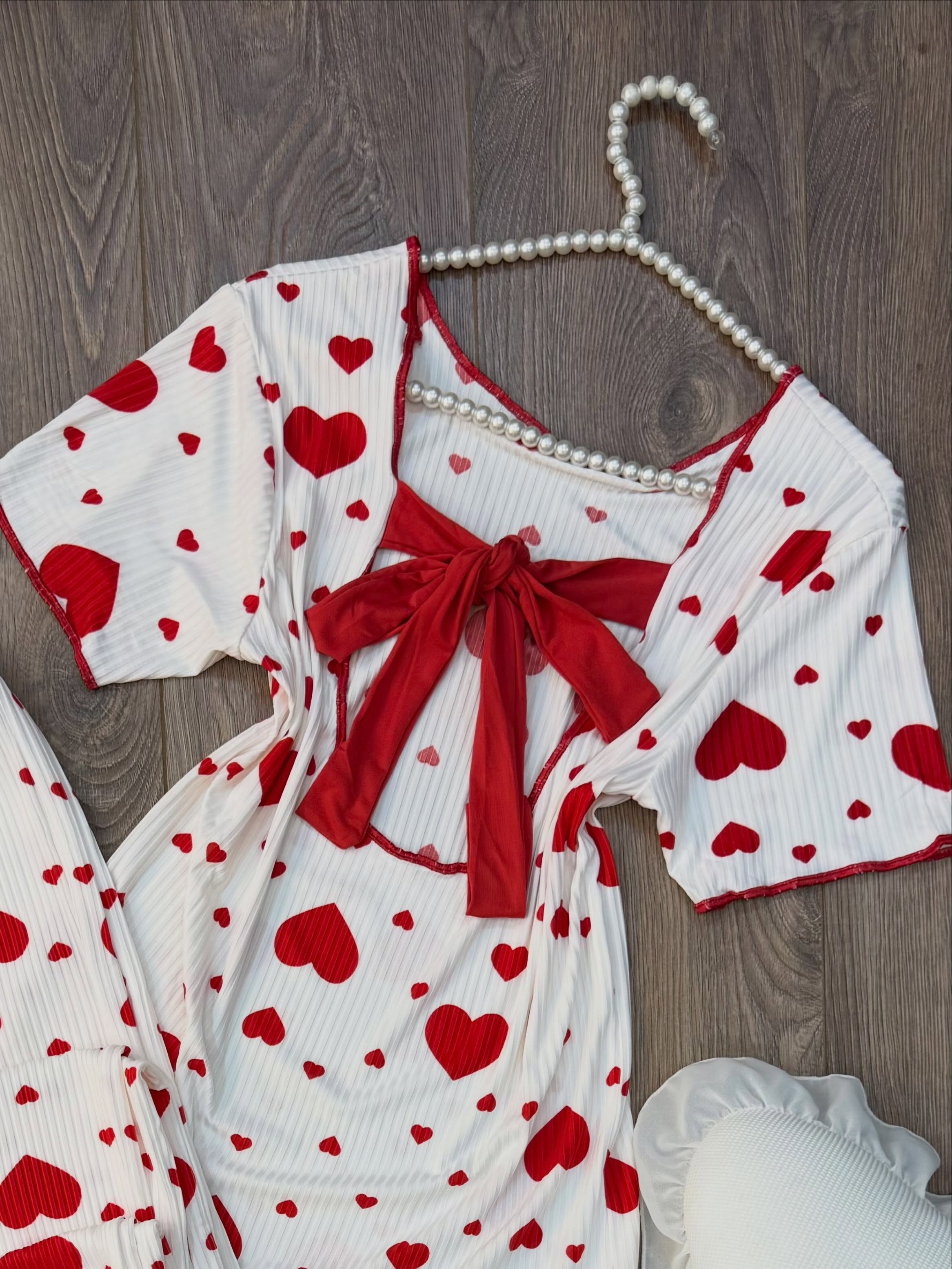 NO1268# Women printed two-piece pajama set wholesale wholesale product image 3