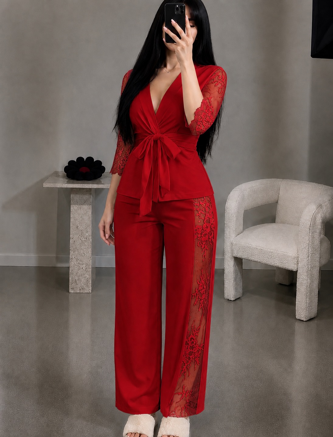 NO1269# Women printed loungewear set wholesale wholesale product image 3
