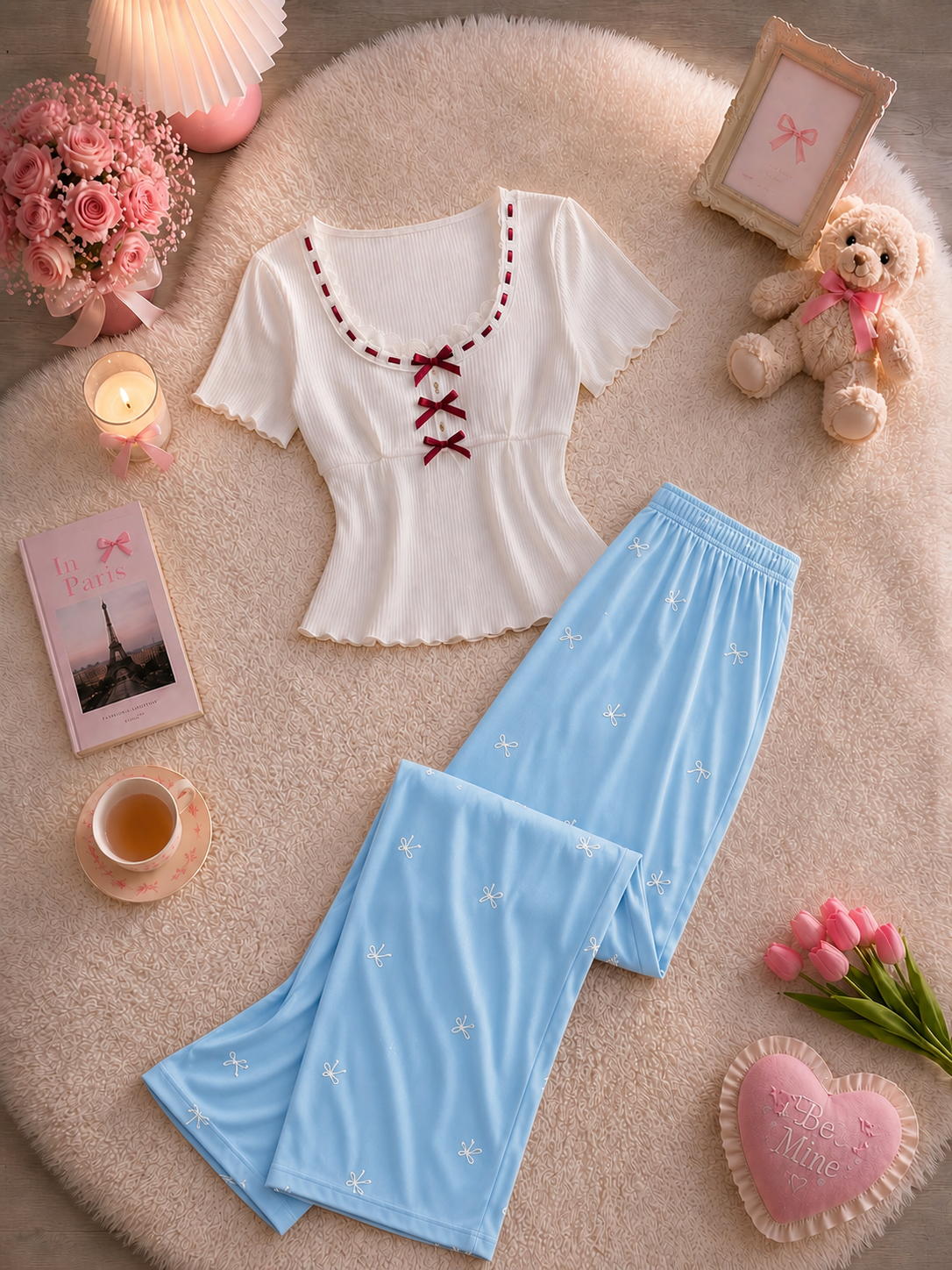 NO1275# Women color option loungewear set wholesale wholesale product image 3