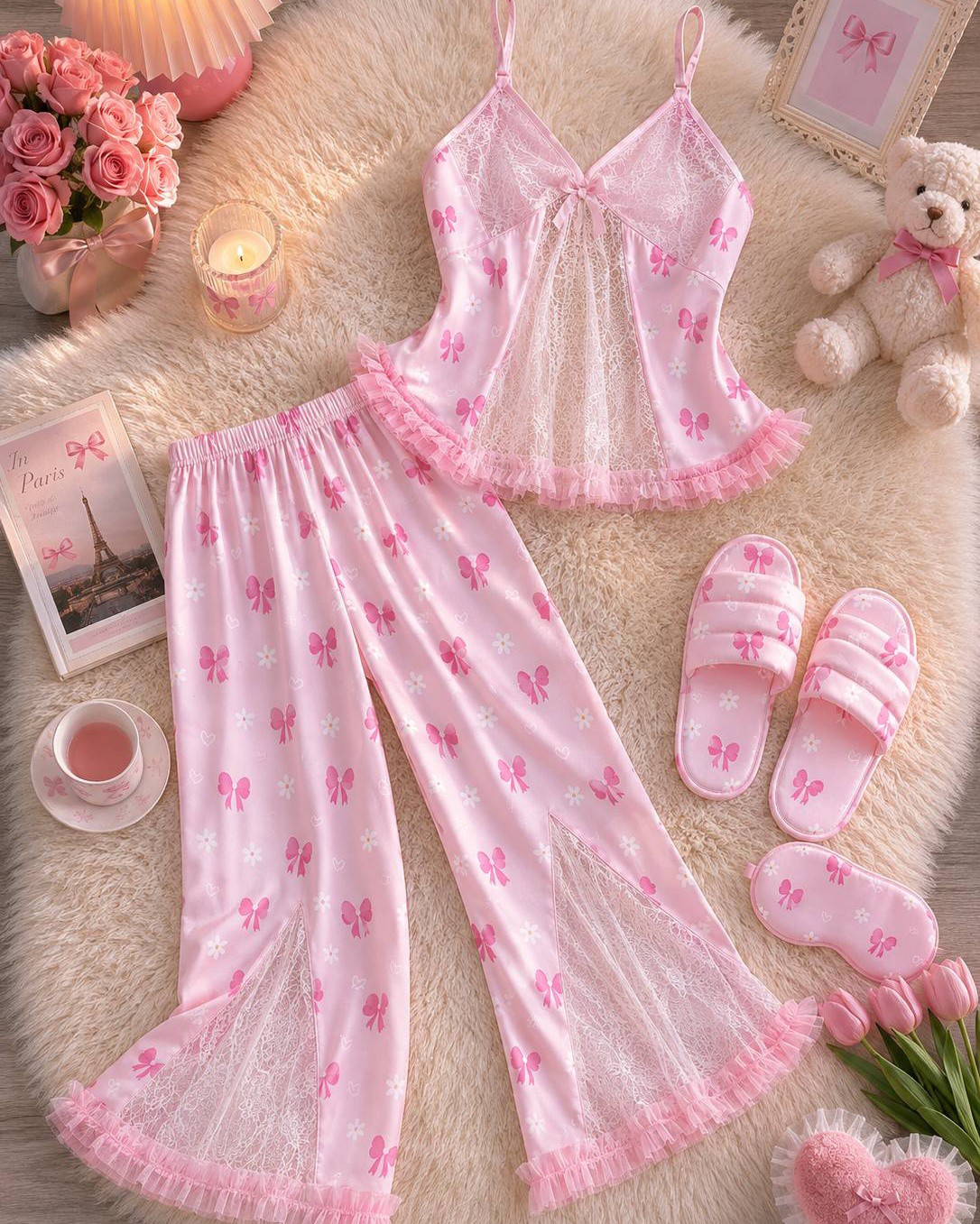NO1286# Women new arrival pajama set wholesale wholesale product image 3