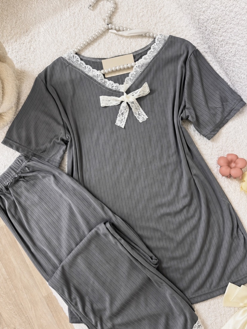 NO703# Women short sleeve loungewear set wholesale wholesale product image 1