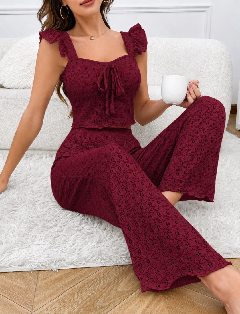 NO705# Women floral loungewear set for wholesale buyers wholesale product image 4