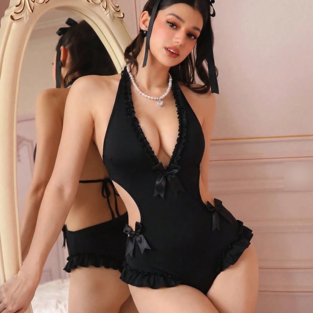 NO713# Women lingerie babydoll style for B2B inquiry for Middle East wholesale buyers