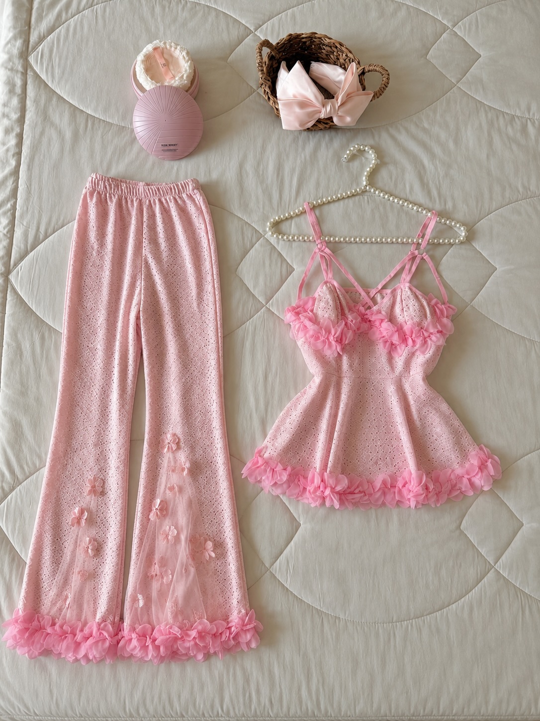 NO9004# Women two-piece mesh lingerie set wholesale for Middle East wholesale buyers