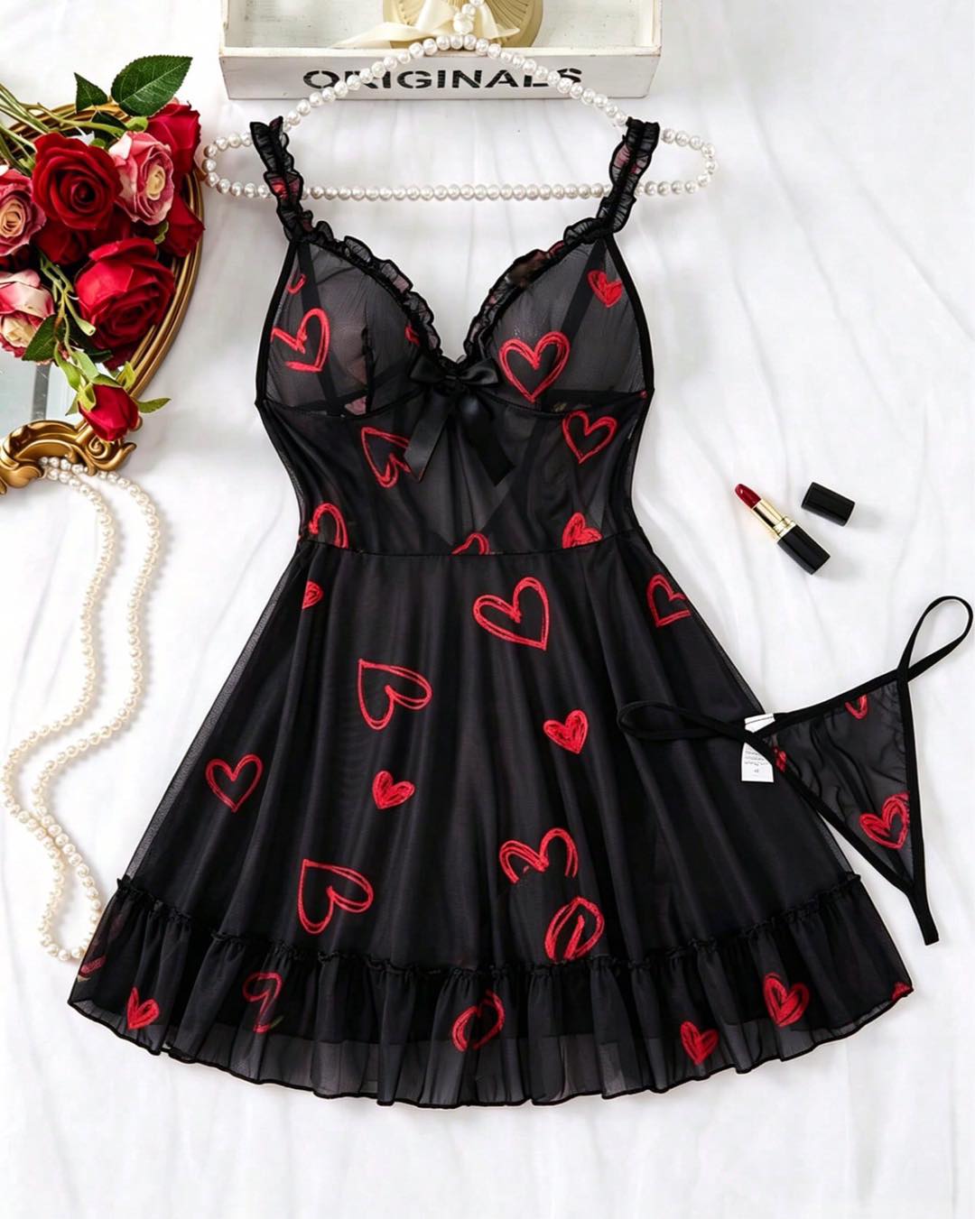 NO9005# Women lace intimate sleepwear wholesale wholesale product image 4