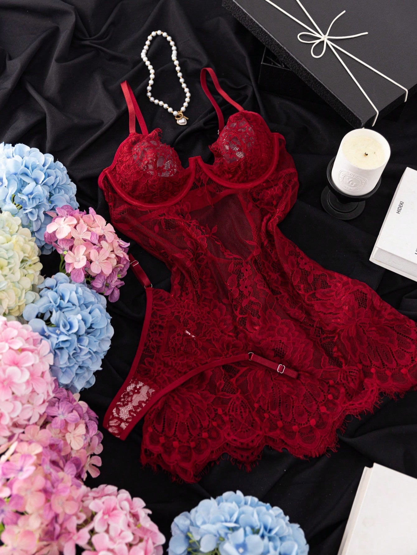 NO9008# Women bridal intimate lingerie set wholesale wholesale product image 6
