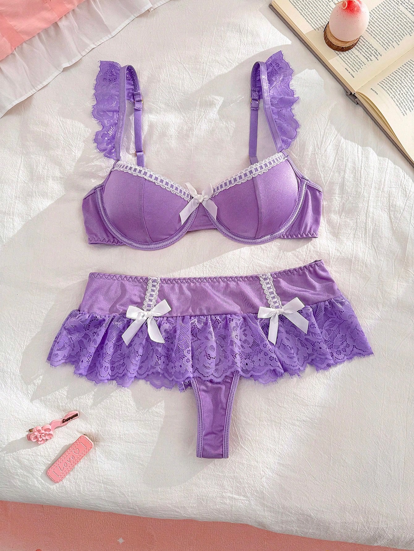 NO9010# Women bridal lingerie set wholesale wholesale product image 3